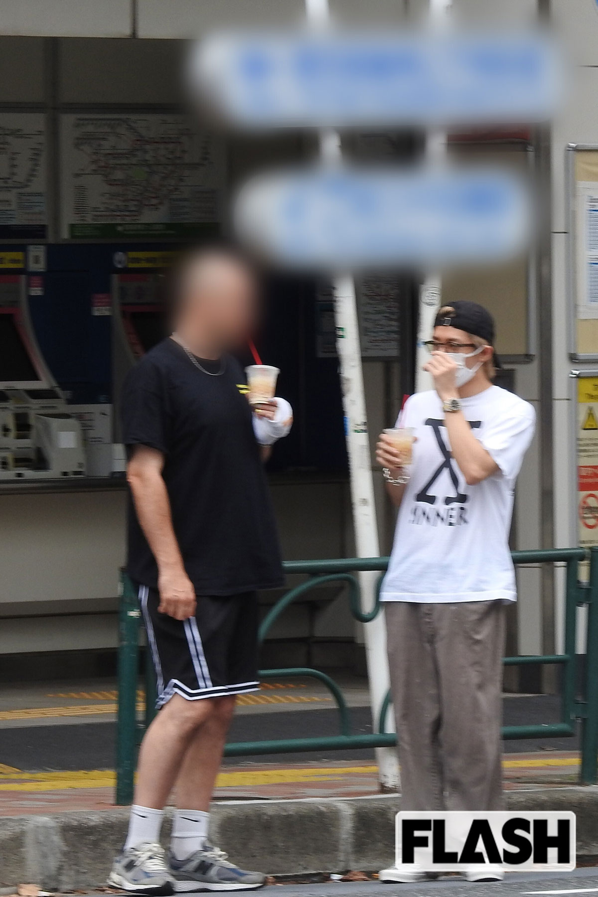 2025年9月、都内で外国人男性と休日を過ごしていたNumber_iの岸優太