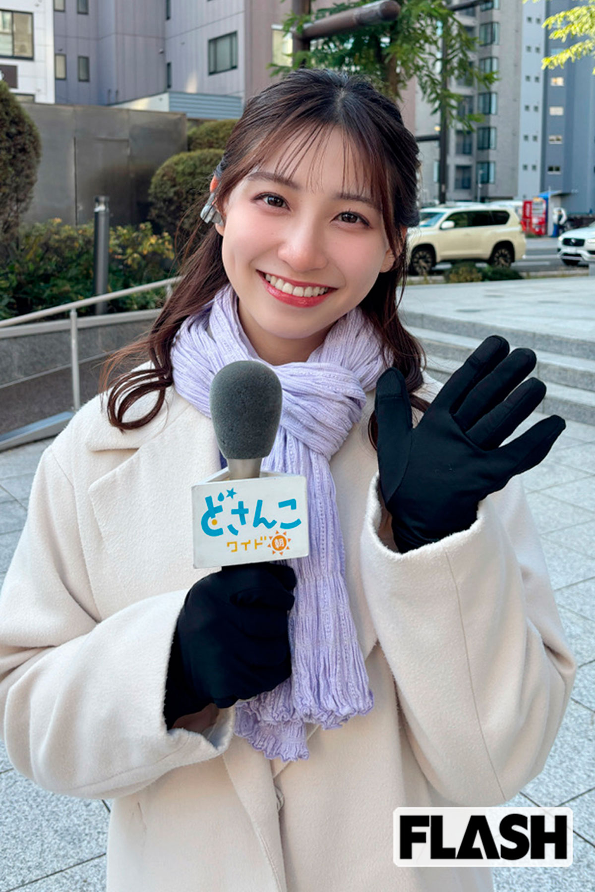 【北海道1位】竹井愛乃アナ（札幌テレビ放送）「入社1年目。素直に驚きました！　ありがとうございます。放送やSNSを通じ、北海道の魅力を全国のみなさんに知っていただけるよう頑張ります。最近は車を運転して全道各地をめぐり、自然や食の魅力にふれて季節を感じています。北海道にいらした際は『どさんこワイド朝』で元気な朝を迎えましょう！」