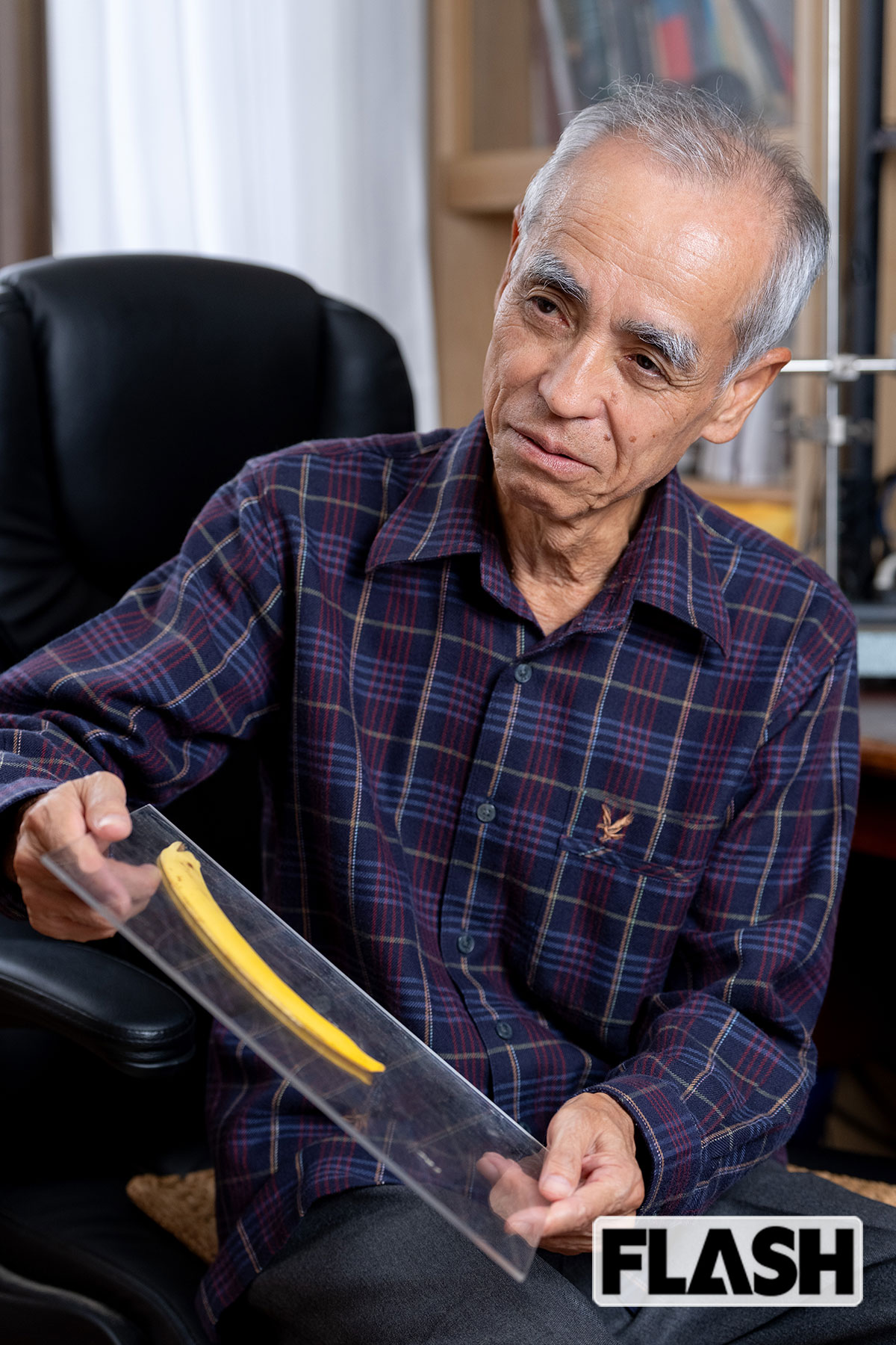 バナナそのものが滑りやすいのではなく、踏むことによって滑りやすくなる(馬渕清資名誉教授)