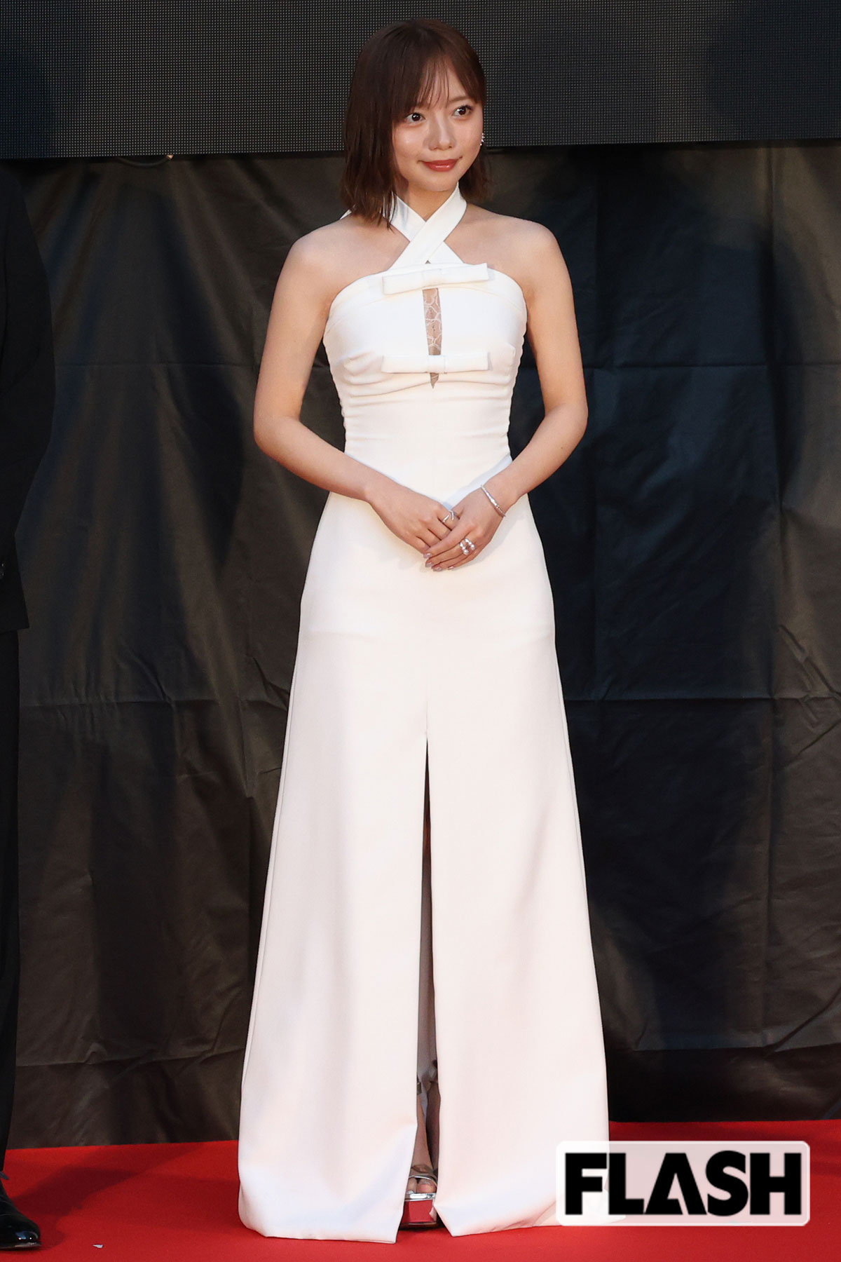 抜群のスタイルを見せた斉藤京子