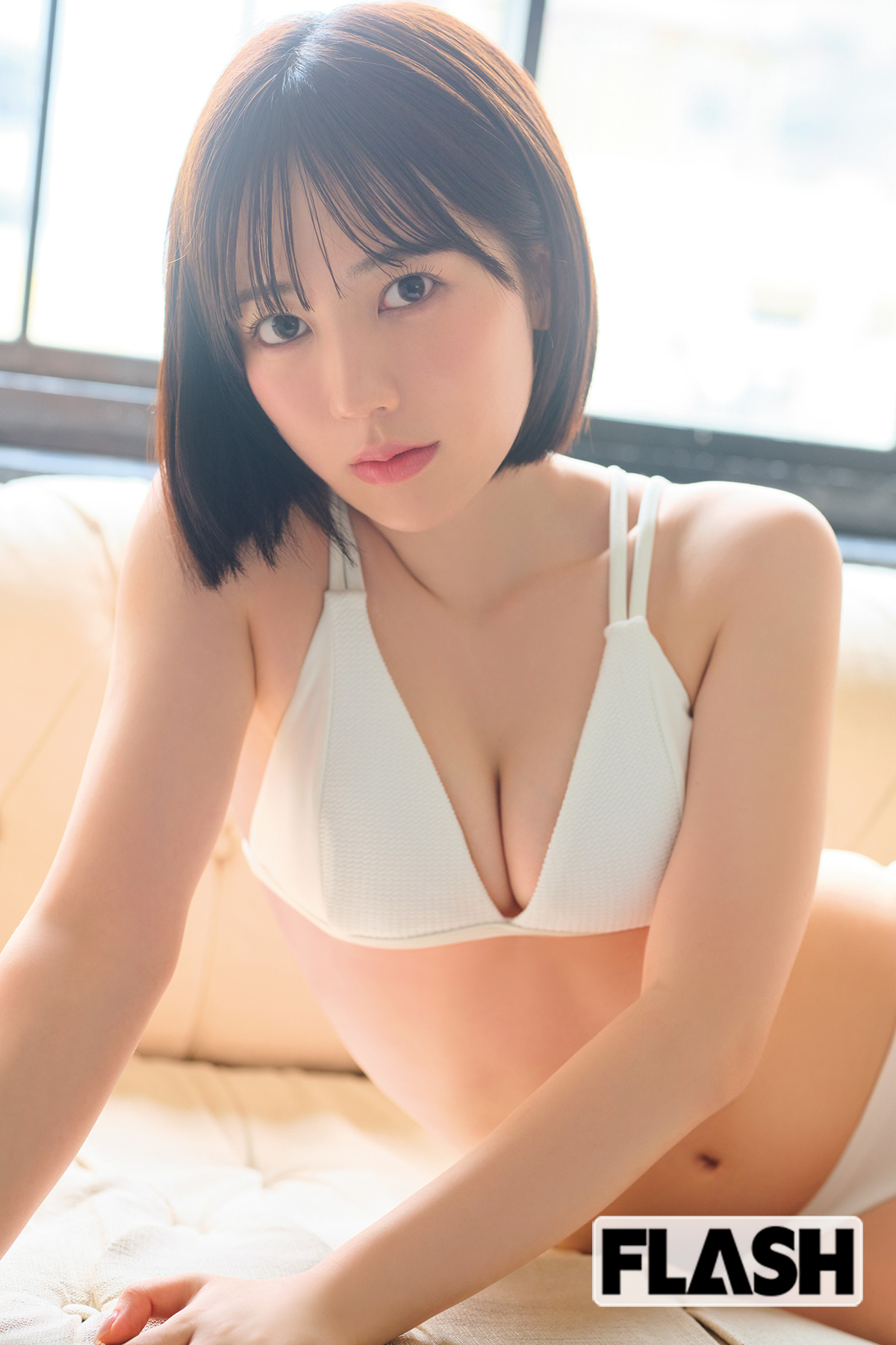 yosugalaの最年少メンバー未白ちあ、グラビア撮影は「世界観が自由すぎてびっくり」