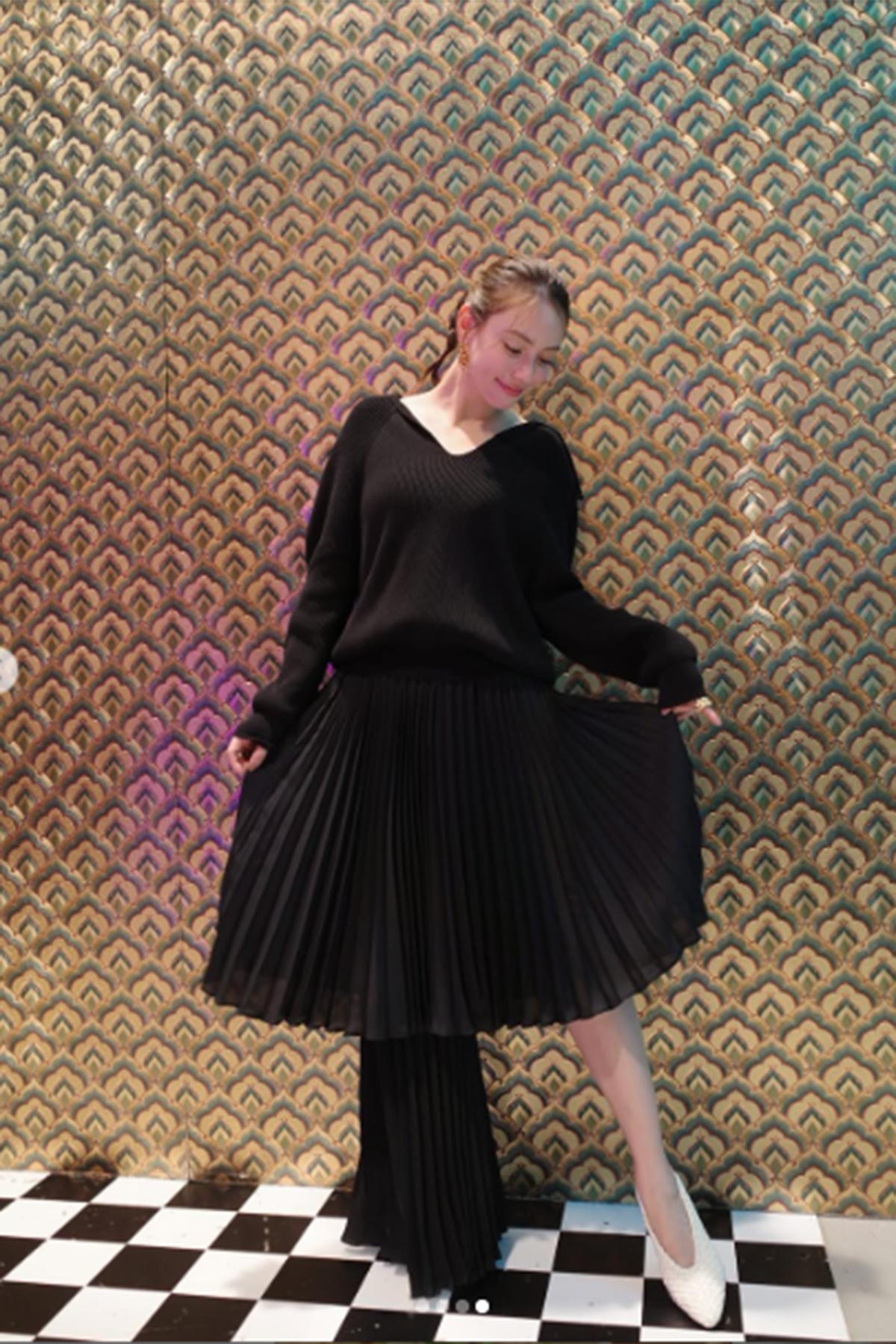 2025年11月4日、バラエティ番組『踊る! さんま御殿』(日本テレビ系)に出演した滝沢カレン(滝沢カレンのInstagram「takizawakarenofficial」より)