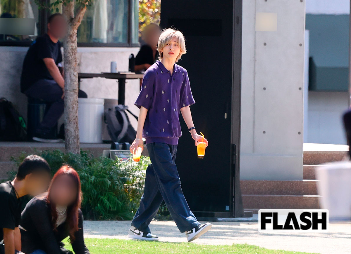 2025年10月、都内で映画の撮影をしていた7人組アイドルグループ・なにわ男子の道枝駿佑