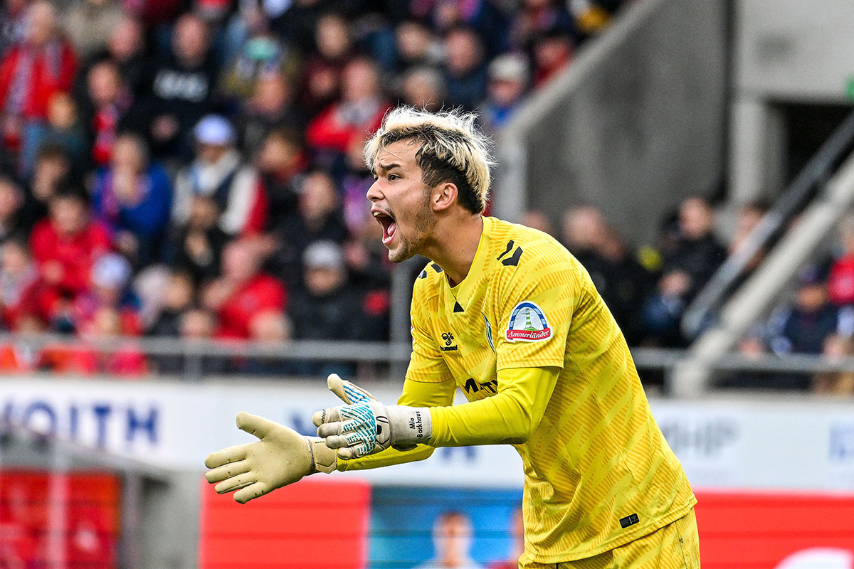 独ヴェルダー・ブレーメンで正GKとして活躍するミオ・バックハウス（長田澪）。ドイツ人の父と日本人の母を持つ（写真・picture alliance/アフロ）