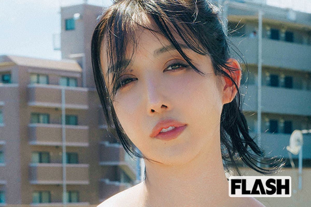 Hカップでグラビアデビューの蒼山怜「６キロ増量からのサウナ」で撮影に臨ん…