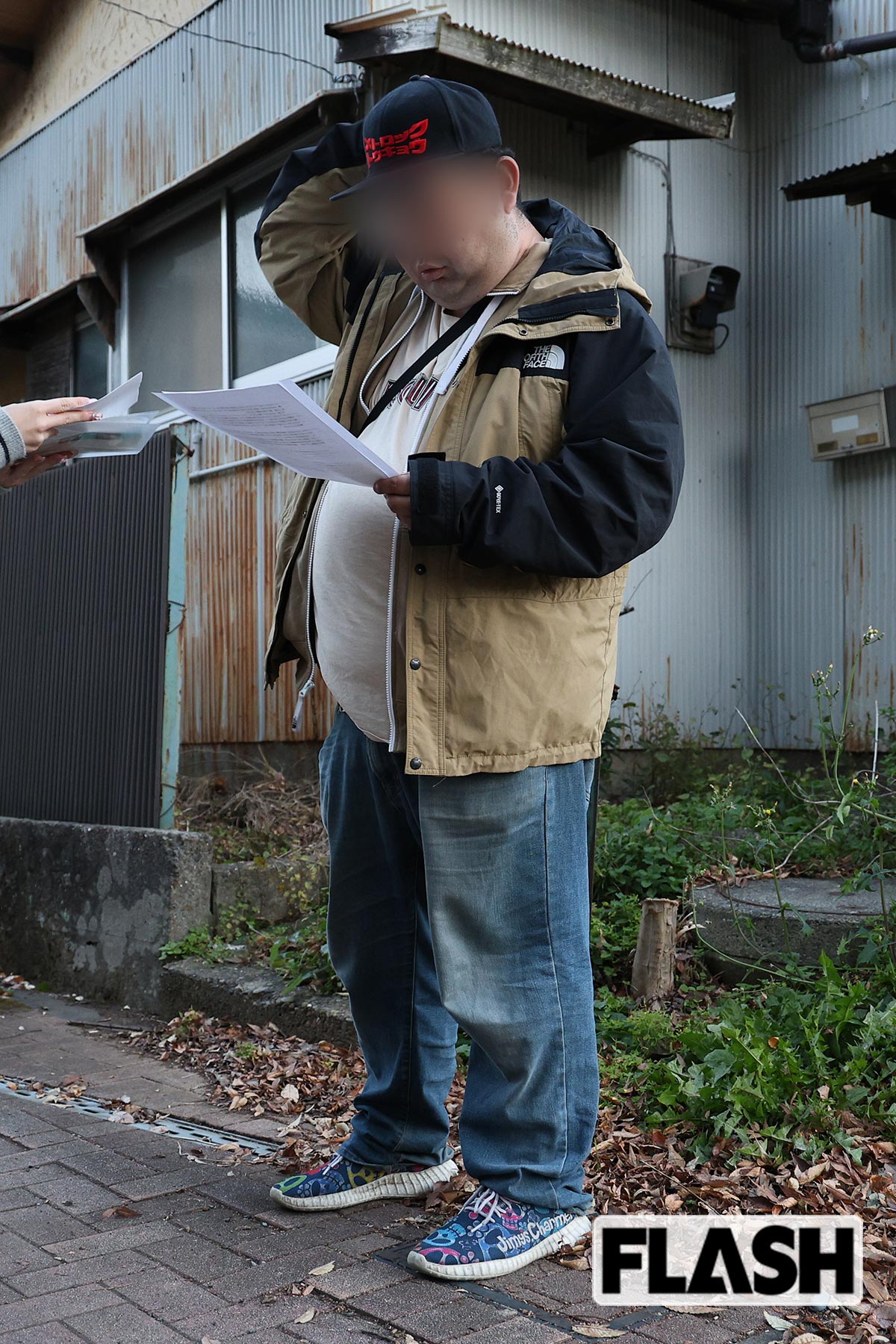 ジャニーズJr.に所属していたという嘘も発覚したX（写真・吉田 豊）