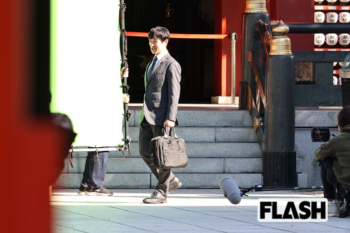 堺雅人が怒声を上げるシーンも（写真・吉田豊）