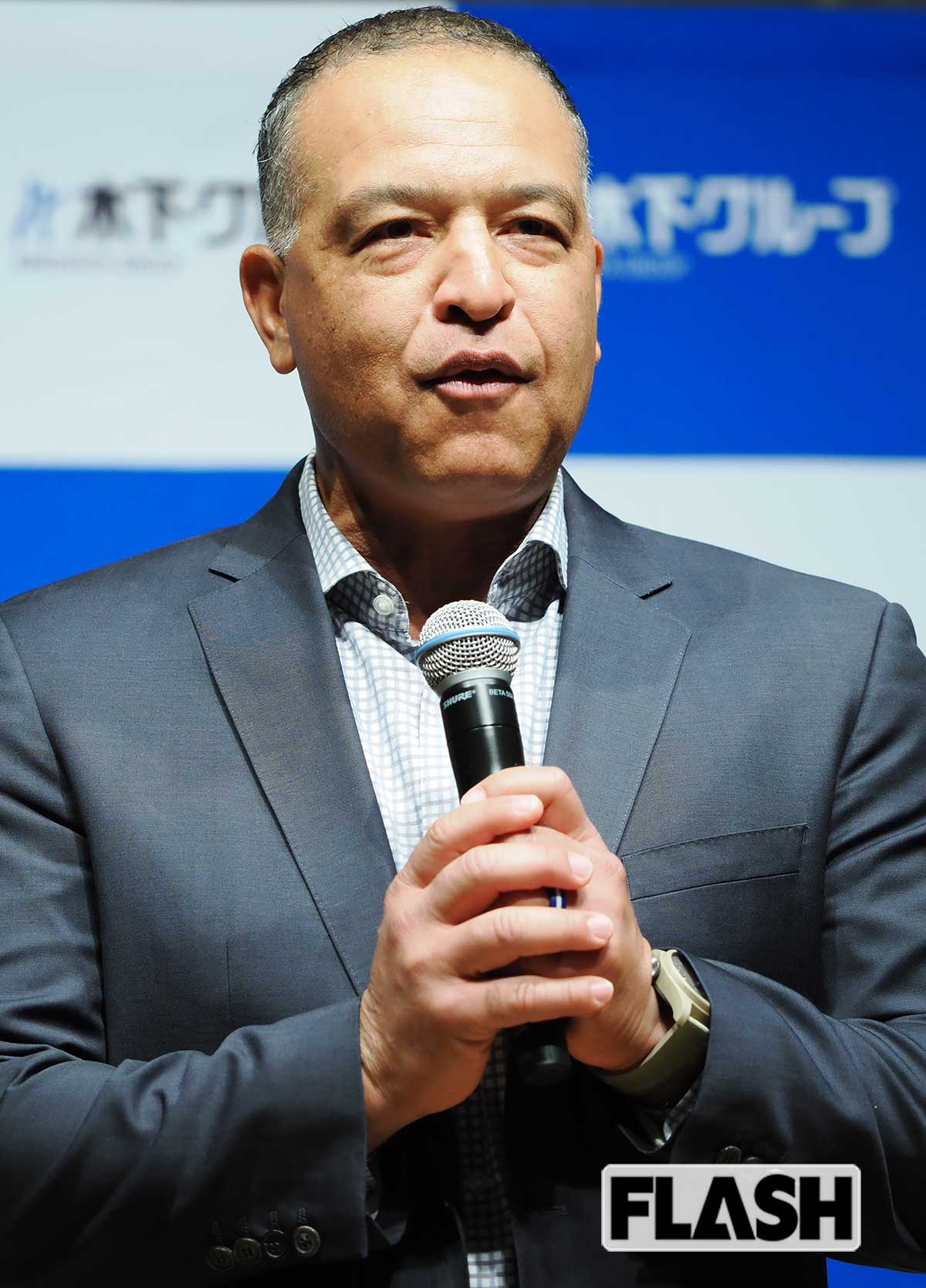 ロサンゼルス・ドジャースのデーブ・ロバーツ監督