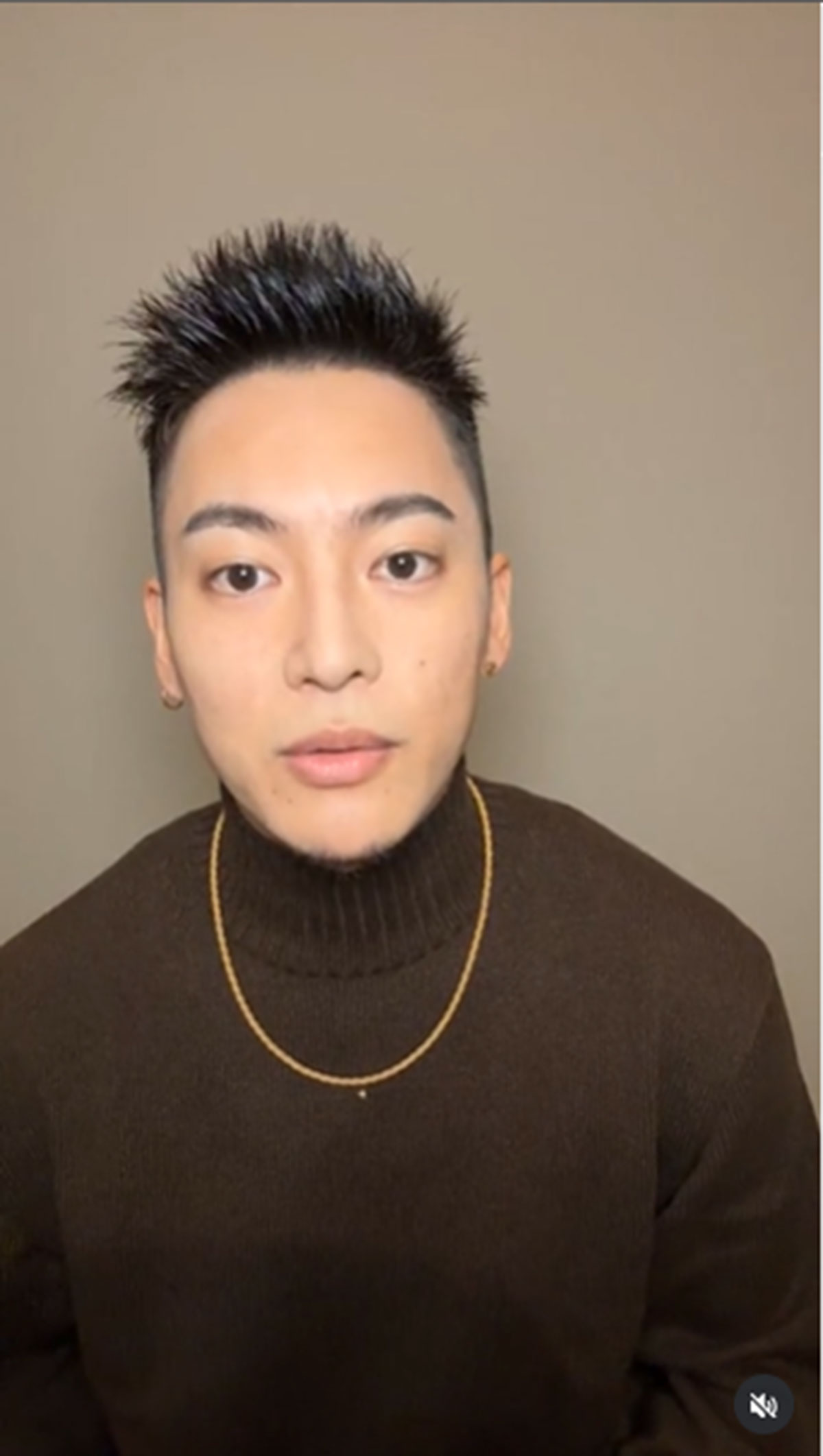 2025年11月15日、Instagramのライブ配信をした三山凌輝