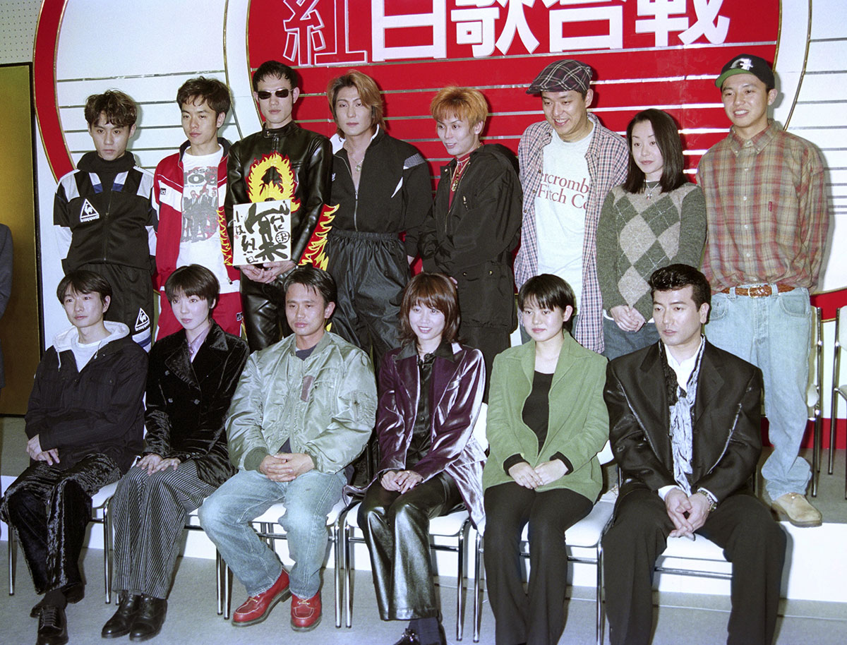 1995年、『第46回NHK紅白歌合戦』出場をはたしたシャ乱Q。当時の映像にファンは涙した（写真・共同通信）