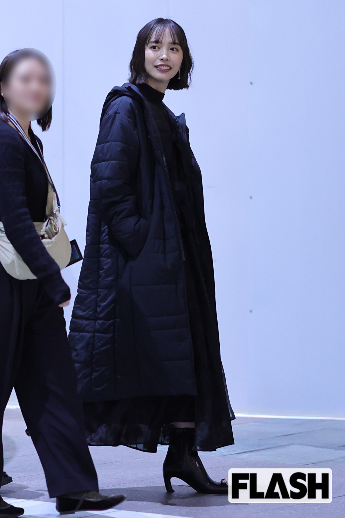 抜群のプロポーションで多くの観客から注目を浴びた