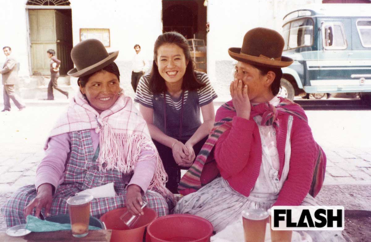 1982年、益田由美はボリビアのラパスへ