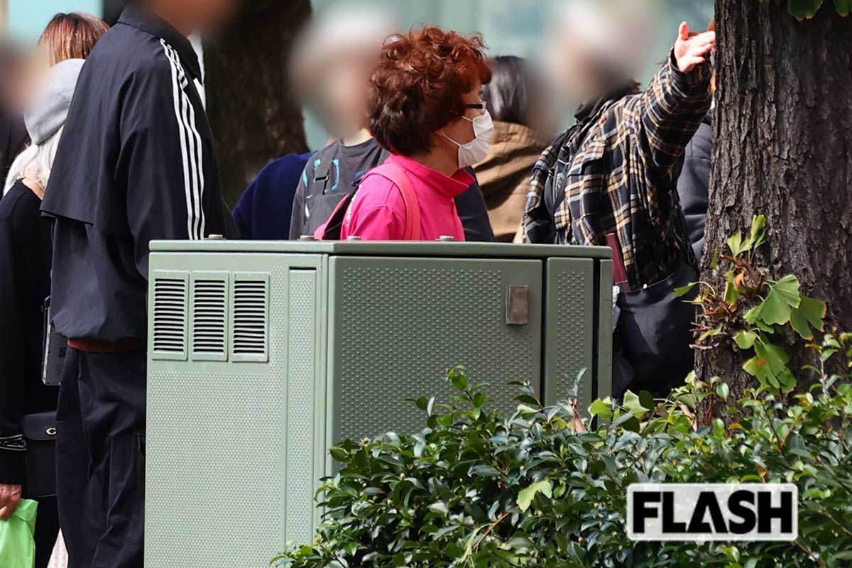 2025年11月、ドラマの撮影中の現場を突如、横切った林家ペー