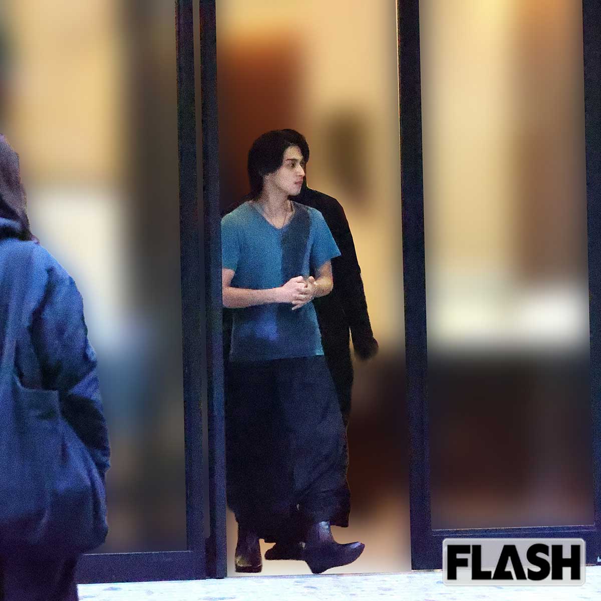 2025年11月、映画『汝、星のごとく』の撮影をしていた俳優の横浜流星。その眼光は鋭かった