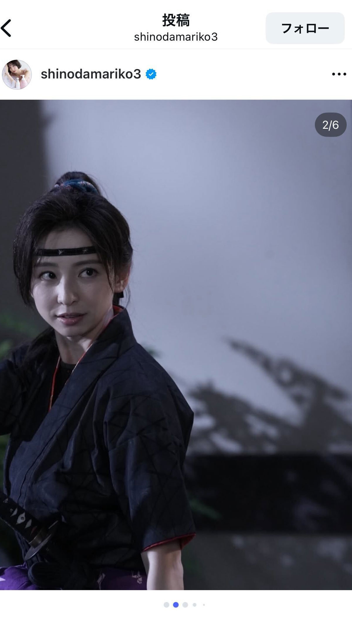 篠田麻里子のInstagramより