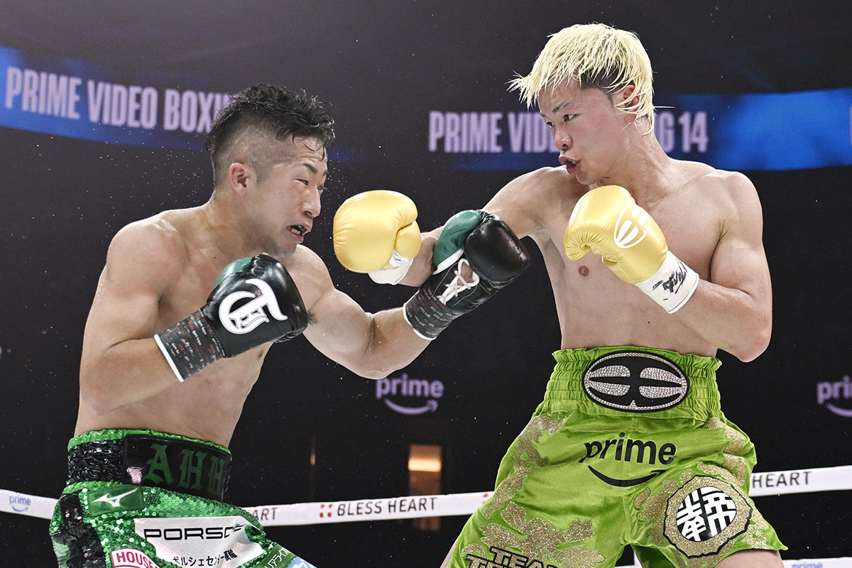 那須川天心“モンスター”の弟・井上拓真に敗れ公式戦「54連勝」でストップ…リングでの土下座にファンの励まし