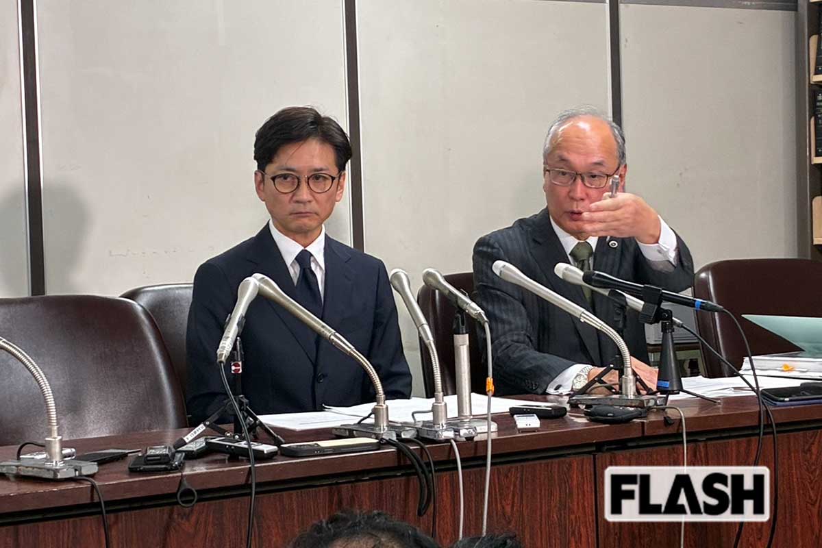 2025年11月26日、一連の騒動について記者会見を開いた元「TOKIO」の国分太一