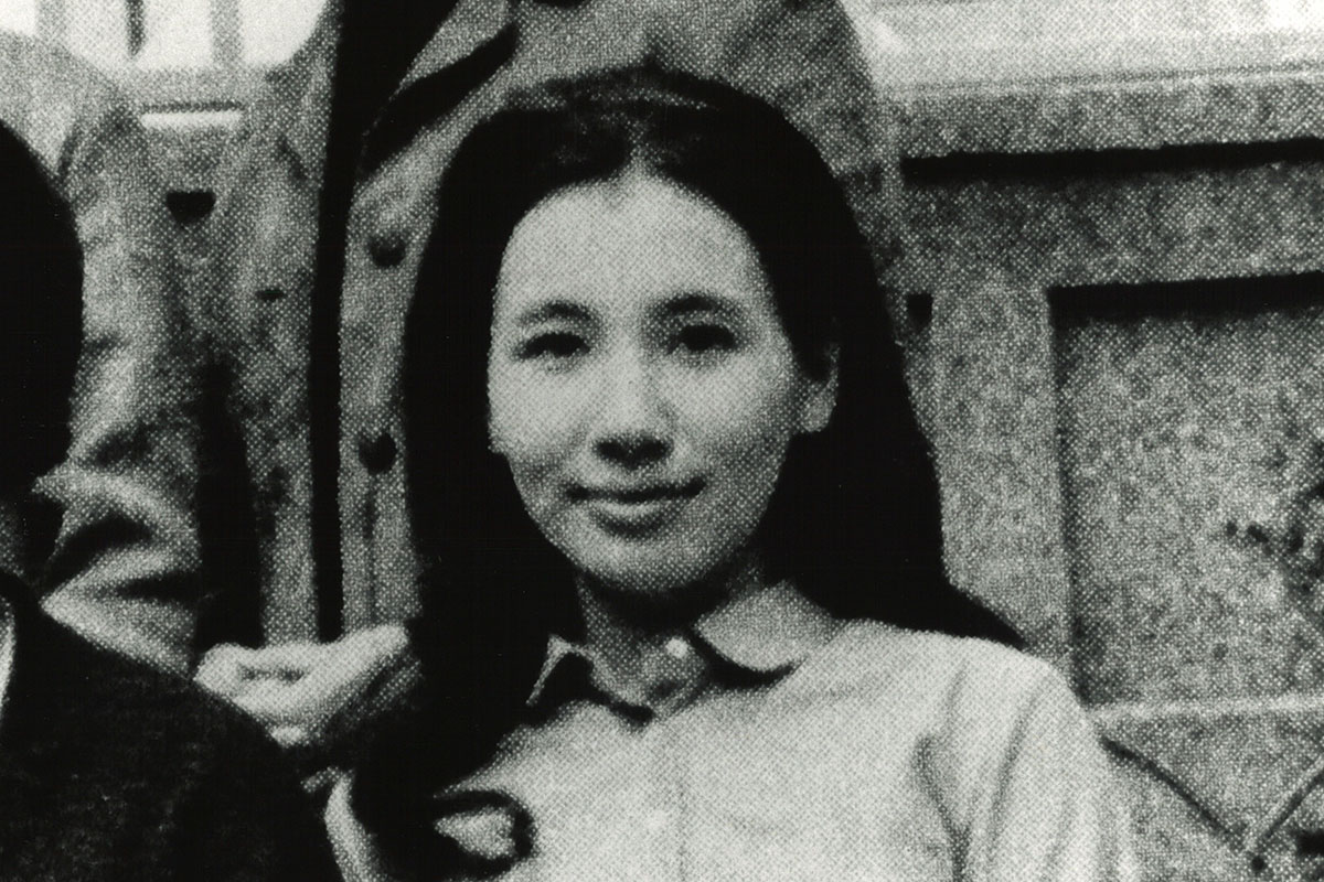 早稲田大学でゼミのアイドルだったころの田中眞紀子氏