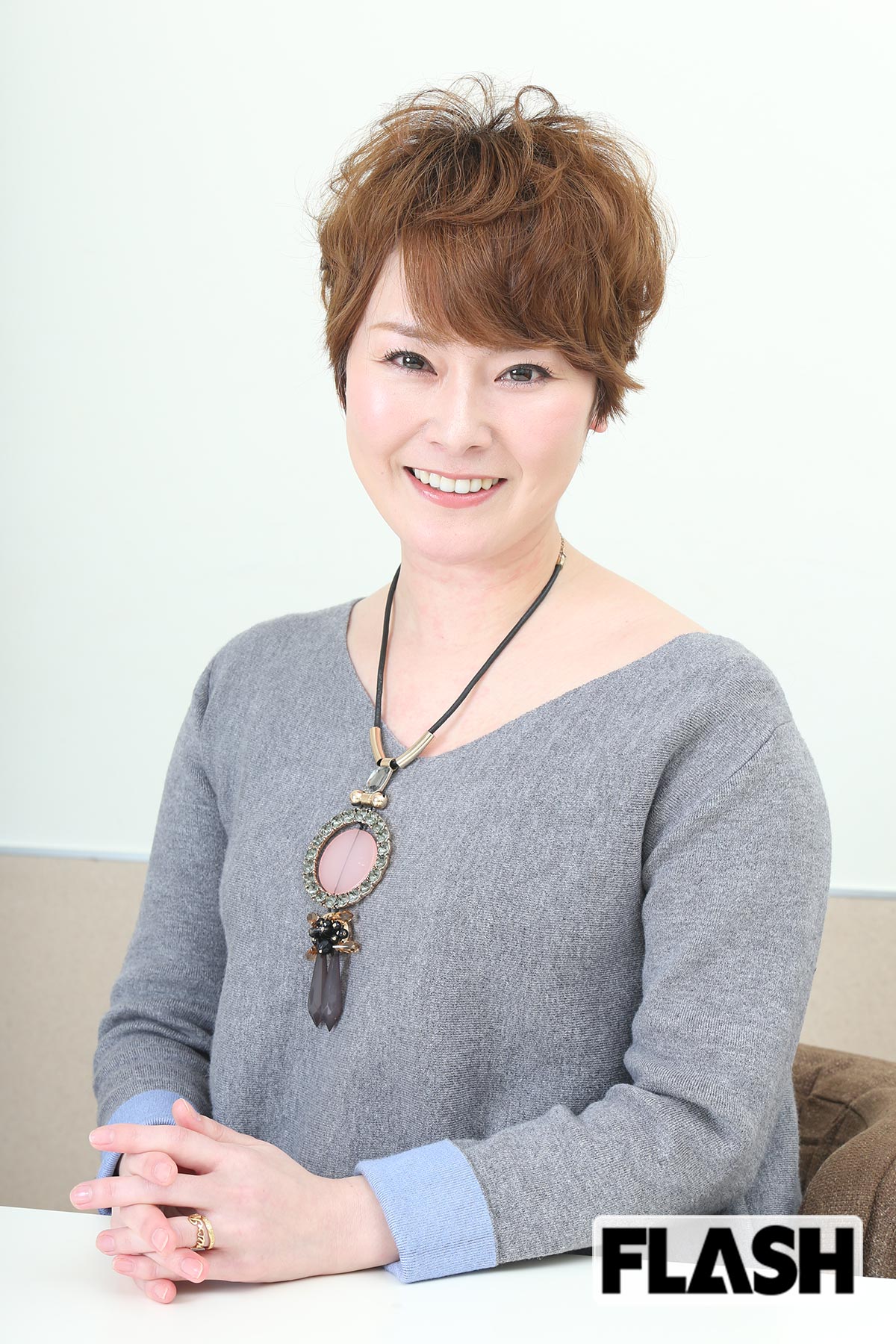 同じく2016年、本誌取材に応じる遠野なぎこさん（写真・岩松喜平）