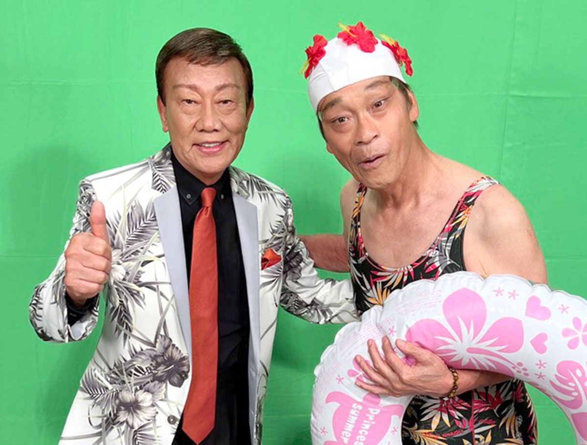 「なんで俺が水着なんだ?」故・橋幸夫さん、ものまねする清水アキラにぼやくも「俺も一回、同じ格好で…」と冗談