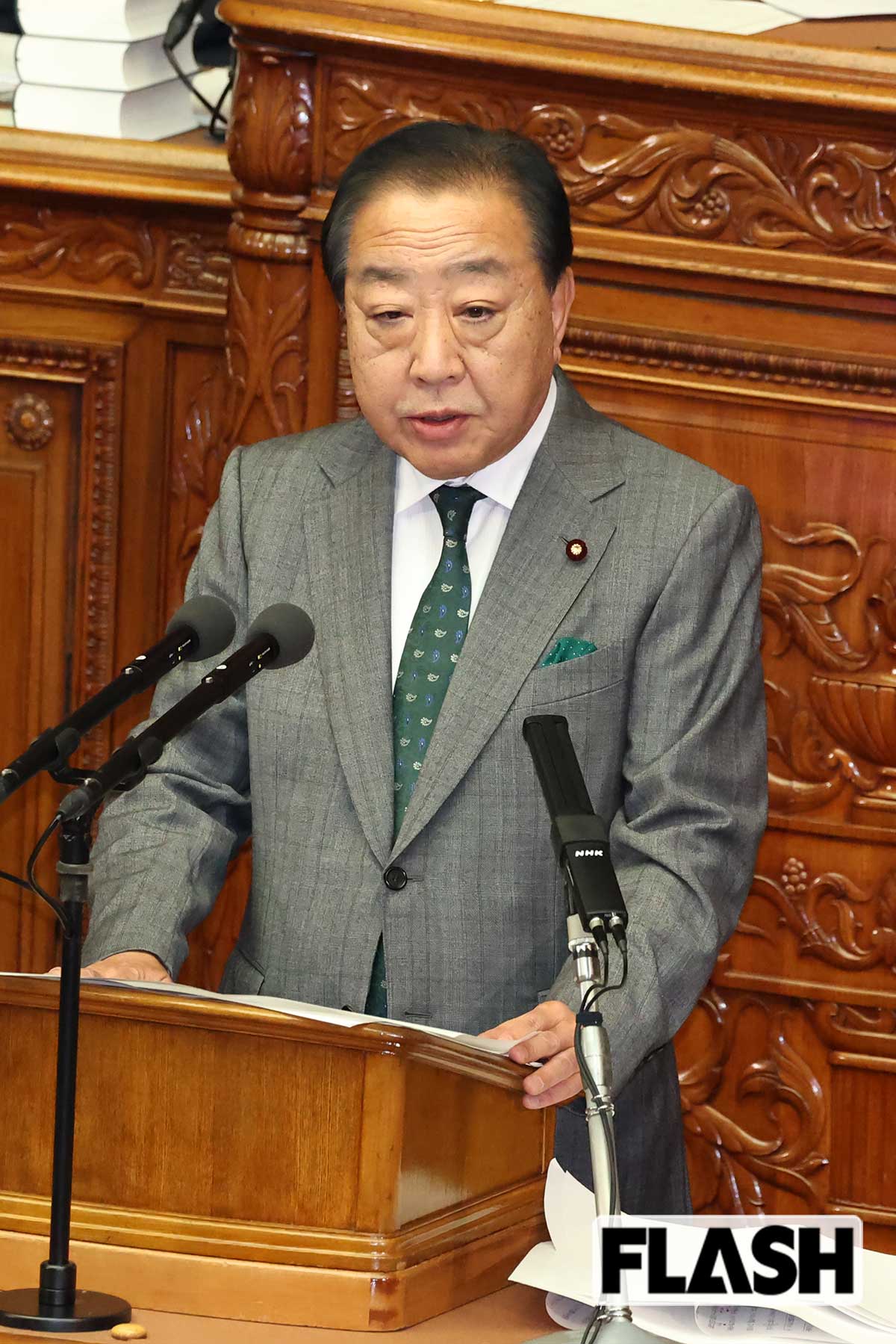 立憲民主党の野田佳彦氏