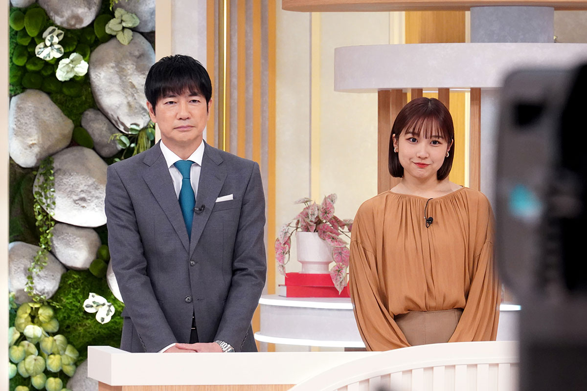 羽鳥アナと共にMCを務めるのは松岡朱里アナ。息のあったコンビだ