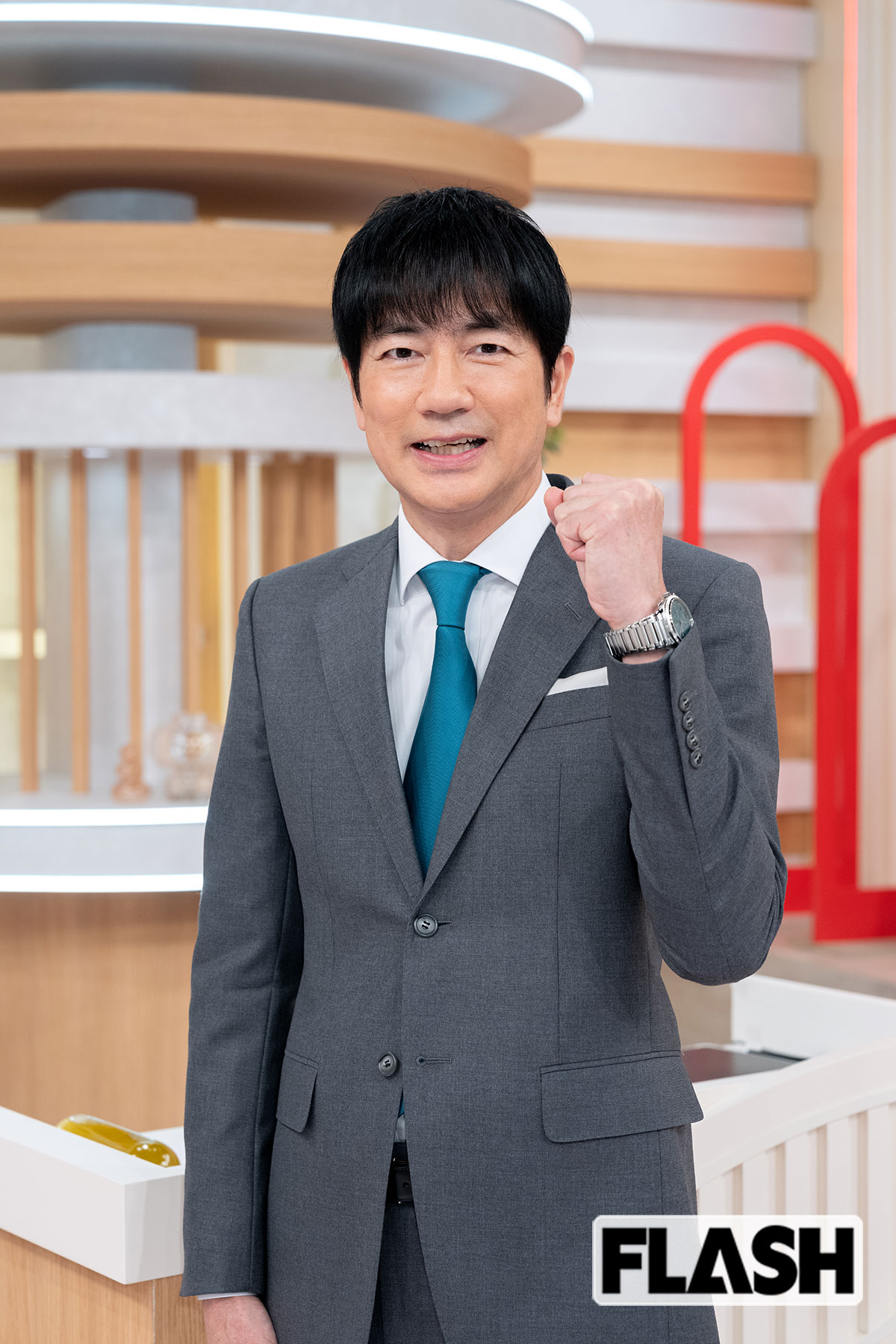 『モーニングショー』が10周年を迎えた羽鳥慎一アナ（写真・福田ヨシツグ）