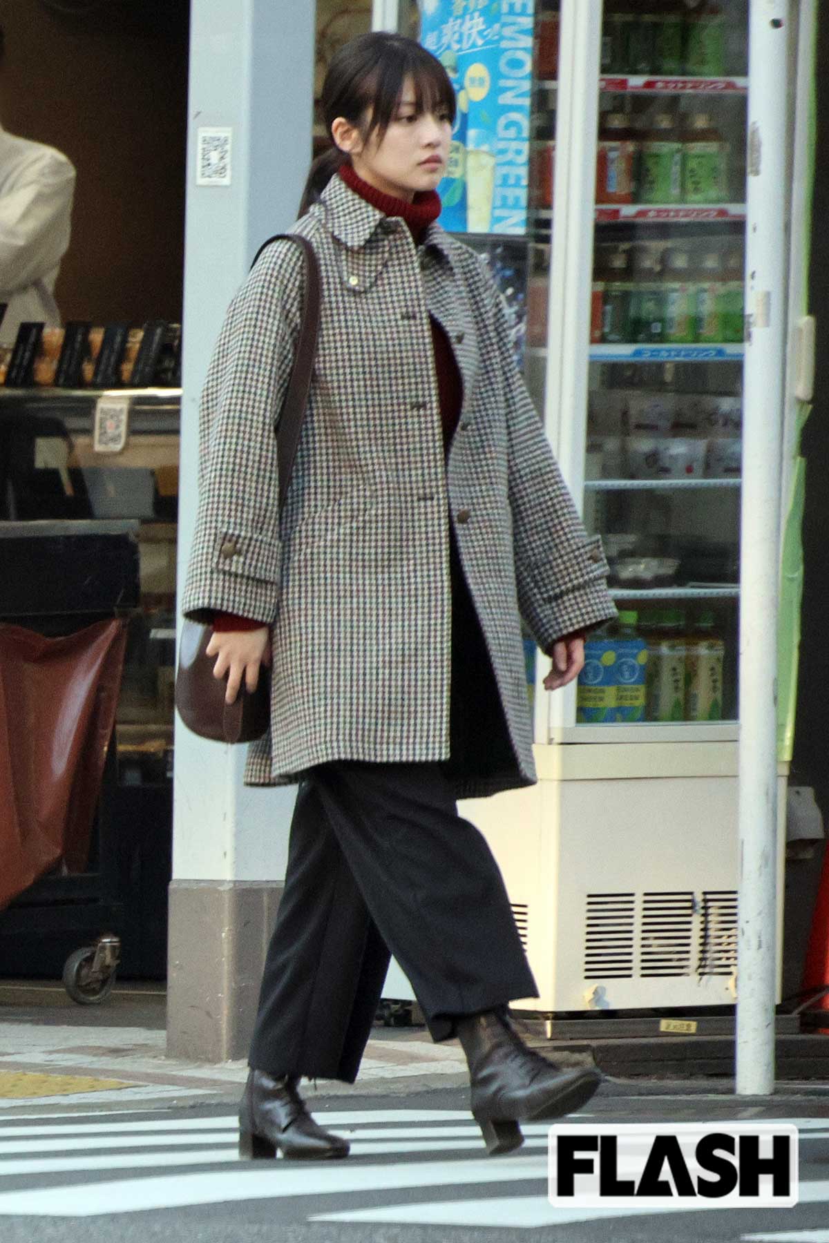 都内で撮影に臨んでいた今田美桜（写真・吉田豊）