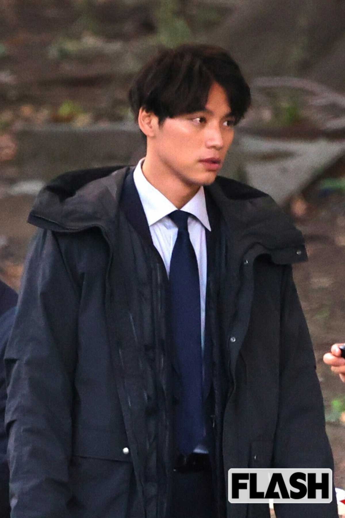 2025年11月下旬、警視庁本庁前でドラマ『東京P.D. 警視庁広報2係』（フジテレビ系）のロケをしていた福士蒼汰