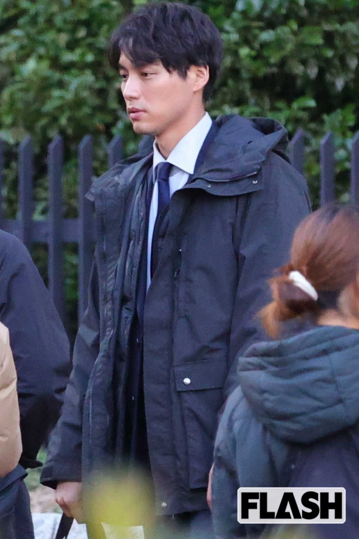 2025年11月下旬、警視庁本庁前でドラマ『東京P.D. 警視庁広報2係』（フジテレビ系）のロケをしていた福士蒼汰