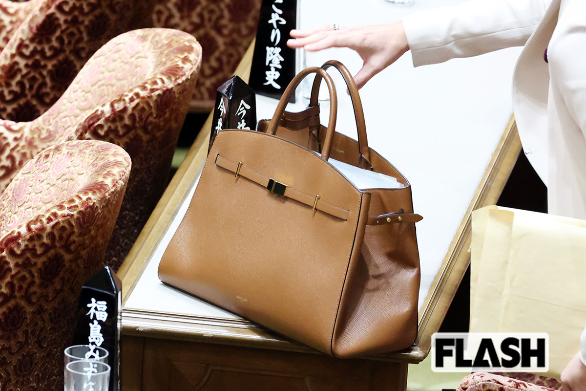 自民・今井絵理子参院議員（42）／おしゃれで子供支援【DeMellier・120,100円】（写真・長谷川 新）