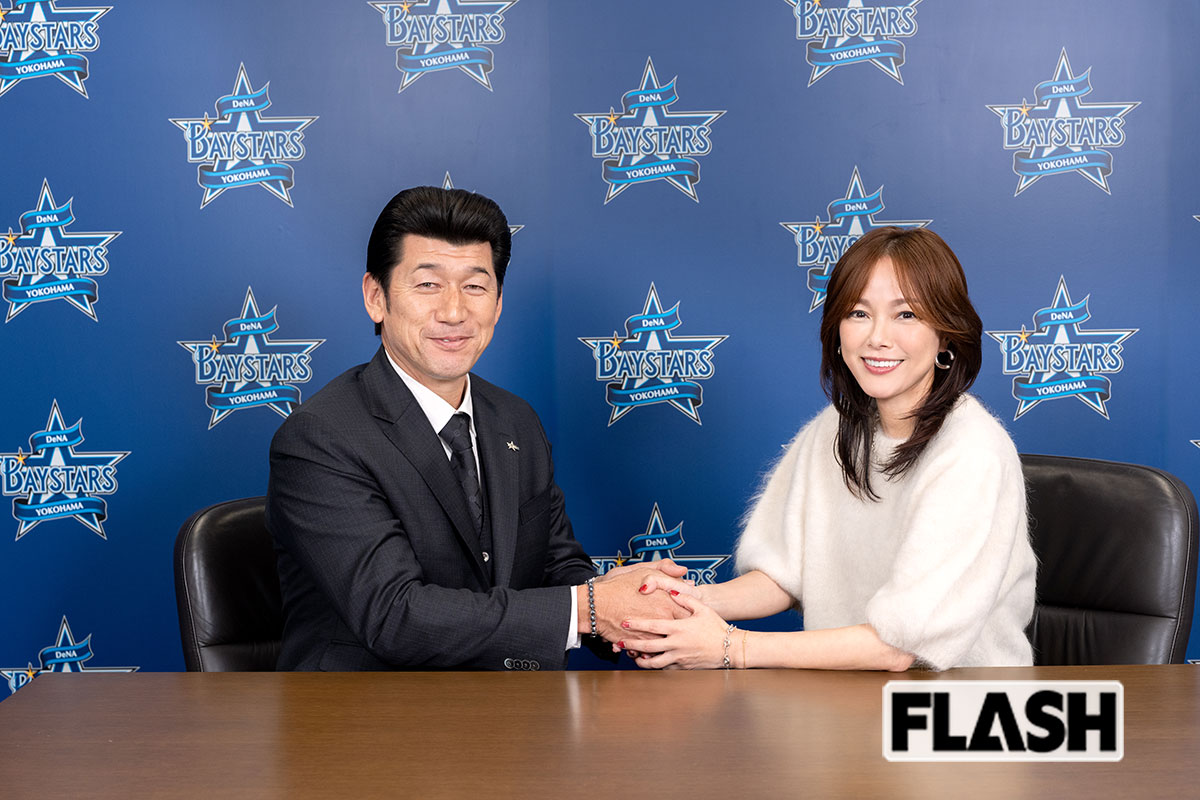 対談は初めてだという三浦大輔前監督と相川七瀬