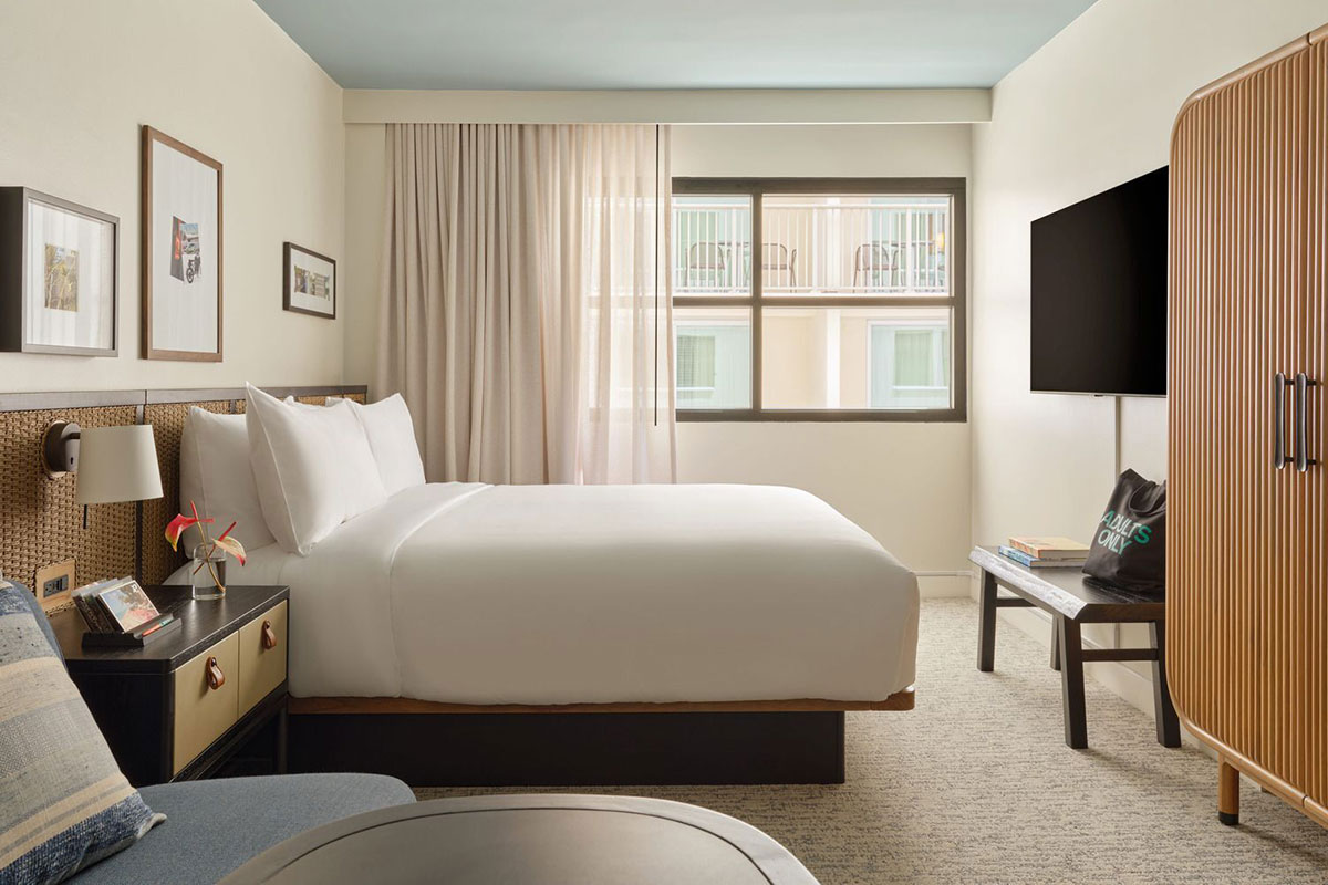 「アラモアナ ホテル」の室内