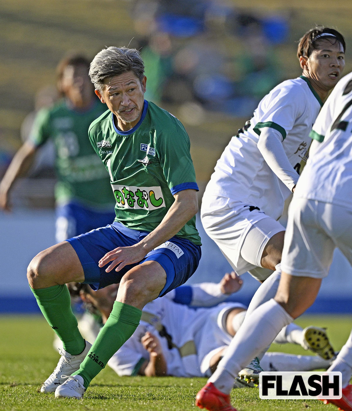 現在、JFL・アトレチコ鈴鹿クラブに所属する三浦知良