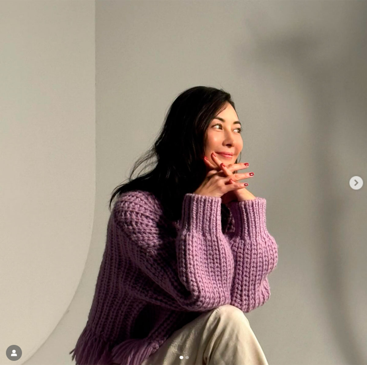 「中山美穂さんに似ている」の指摘が相次いだ伊東美咲（本人のInstagramより）