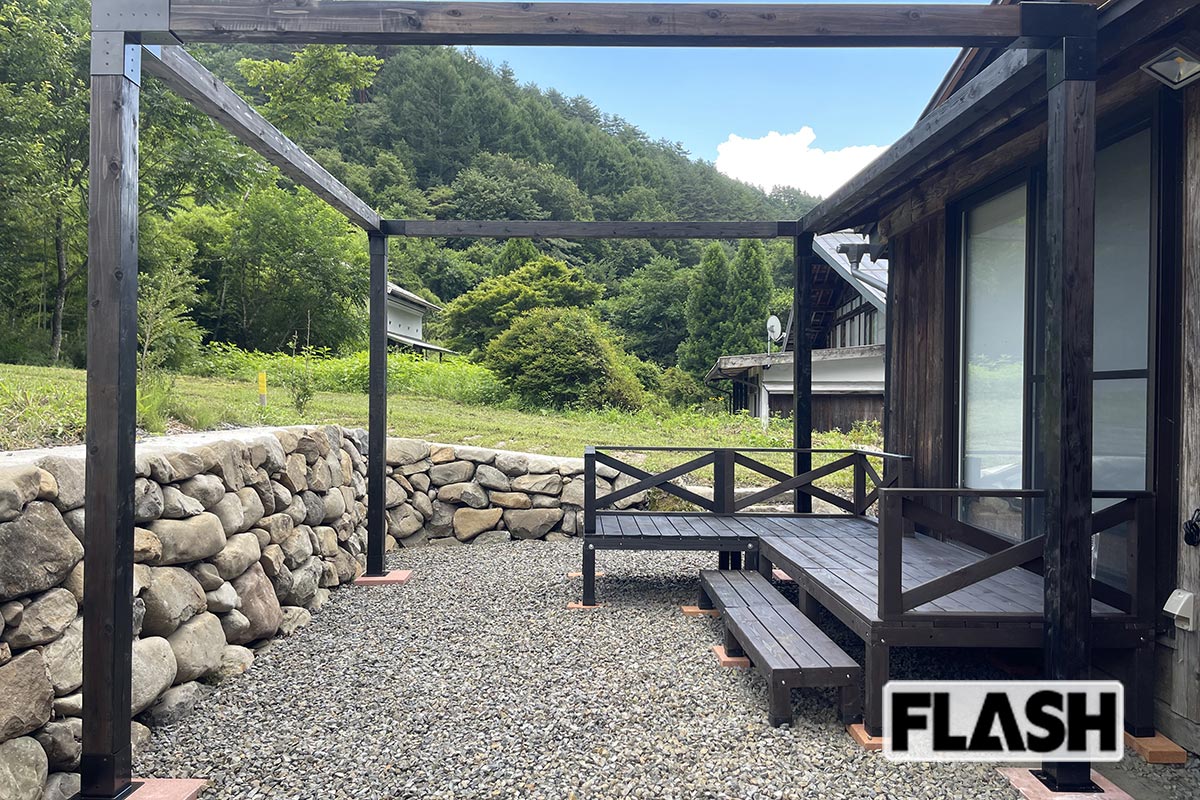 田中要次の実家を改装した「魯芭伍屋6858」（本人提供）