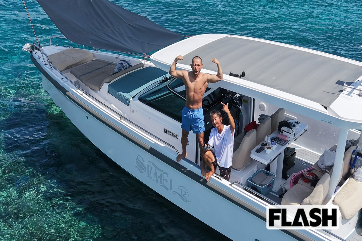 「僕の持っているクルーザーは日本に2台しかなく、購入を検討中だったり、残念ながら手が出せないといった、クルーザー好きのお客も多いんですよ」（宮良忍さん）