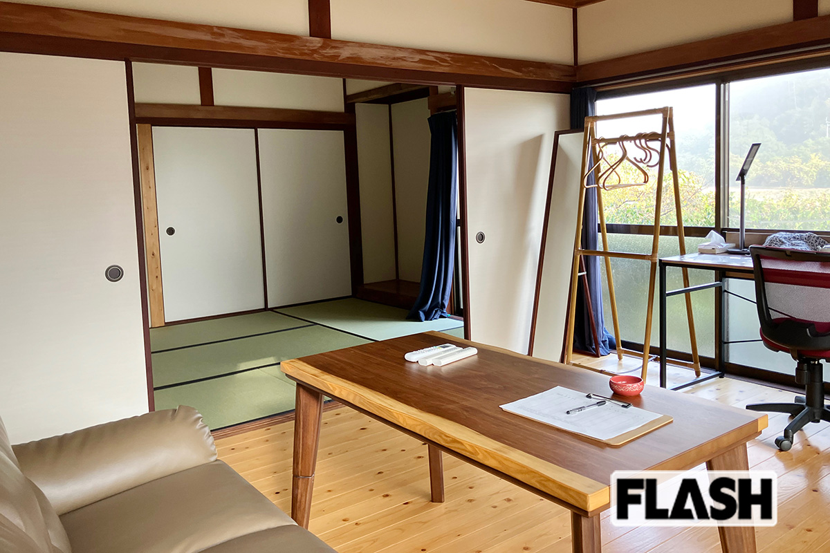 フローリングと畳が6畳ずつで、ゆったりとワーケーションの時を過ごせる