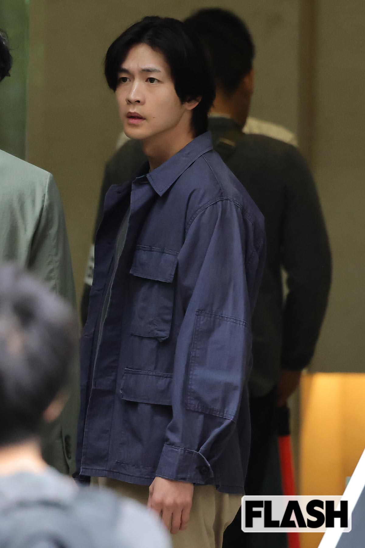 短髪のイメージが強かった松下洸平