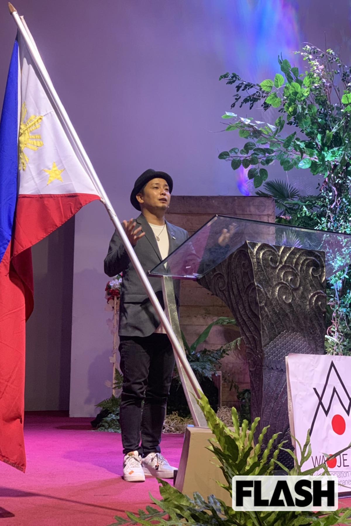 フィリピンでの日比友好のイベントに出席