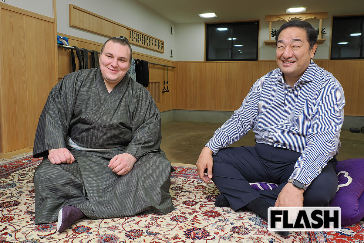 新大関・安青錦がさっそく綱取り宣言!「安治川部屋だからこそ、こんなに早く強くなれた」【初の師弟対談】