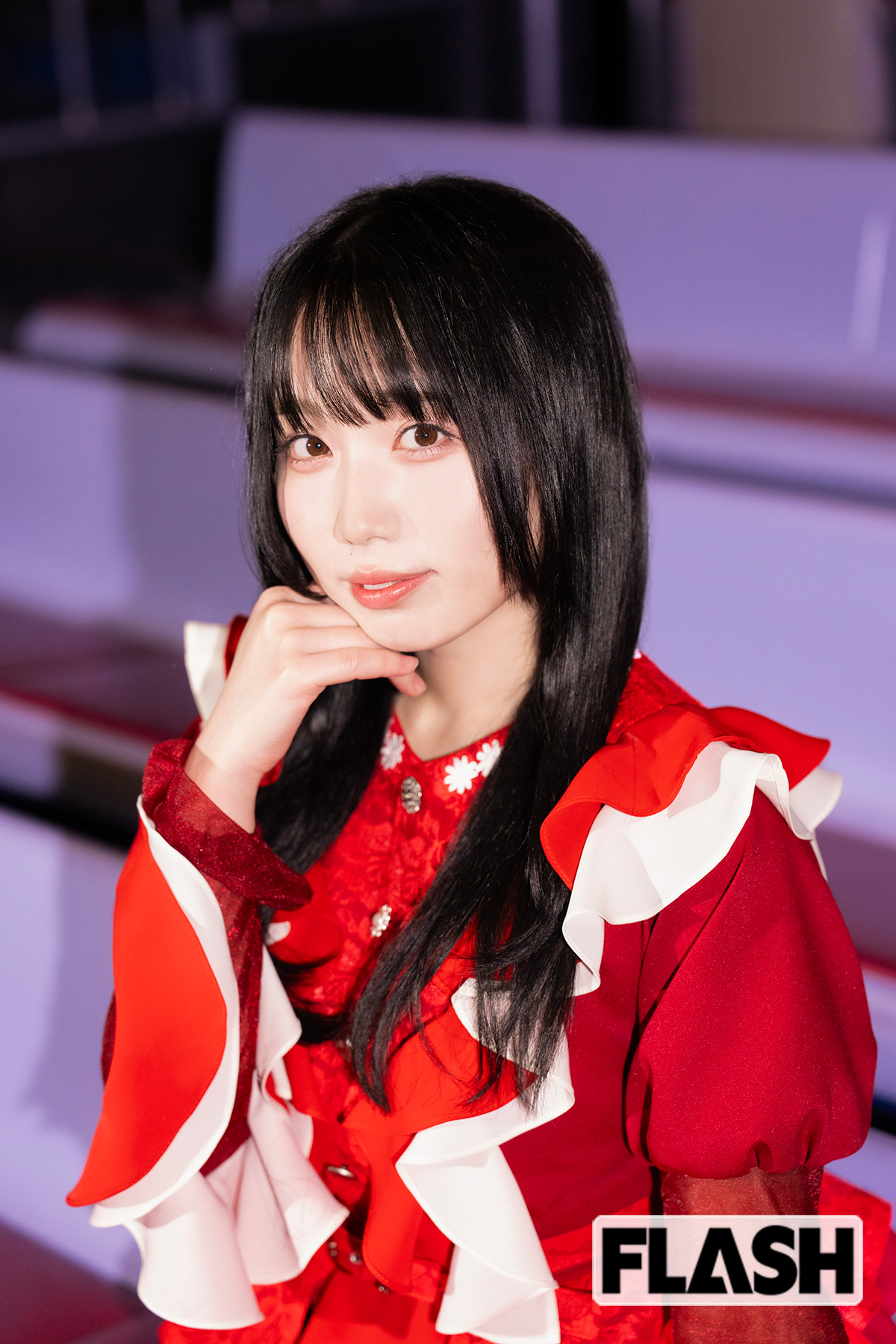 NUANCEの蓮水恭美（写真・木村哲夫）