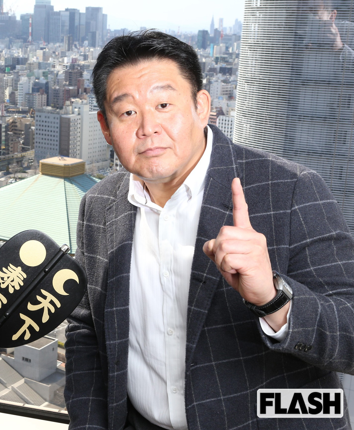 「今、安青錦に実力で勝てるのは大の里くらい」と花田虎上氏（写真・岩松喜平）