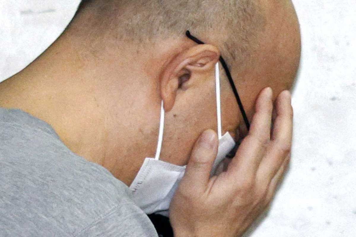 不同意性交とアダルトビデオ（AV）出演被害防止・救済法違反の容疑などで逮捕された粟津彰容疑者（写真・共同通信）