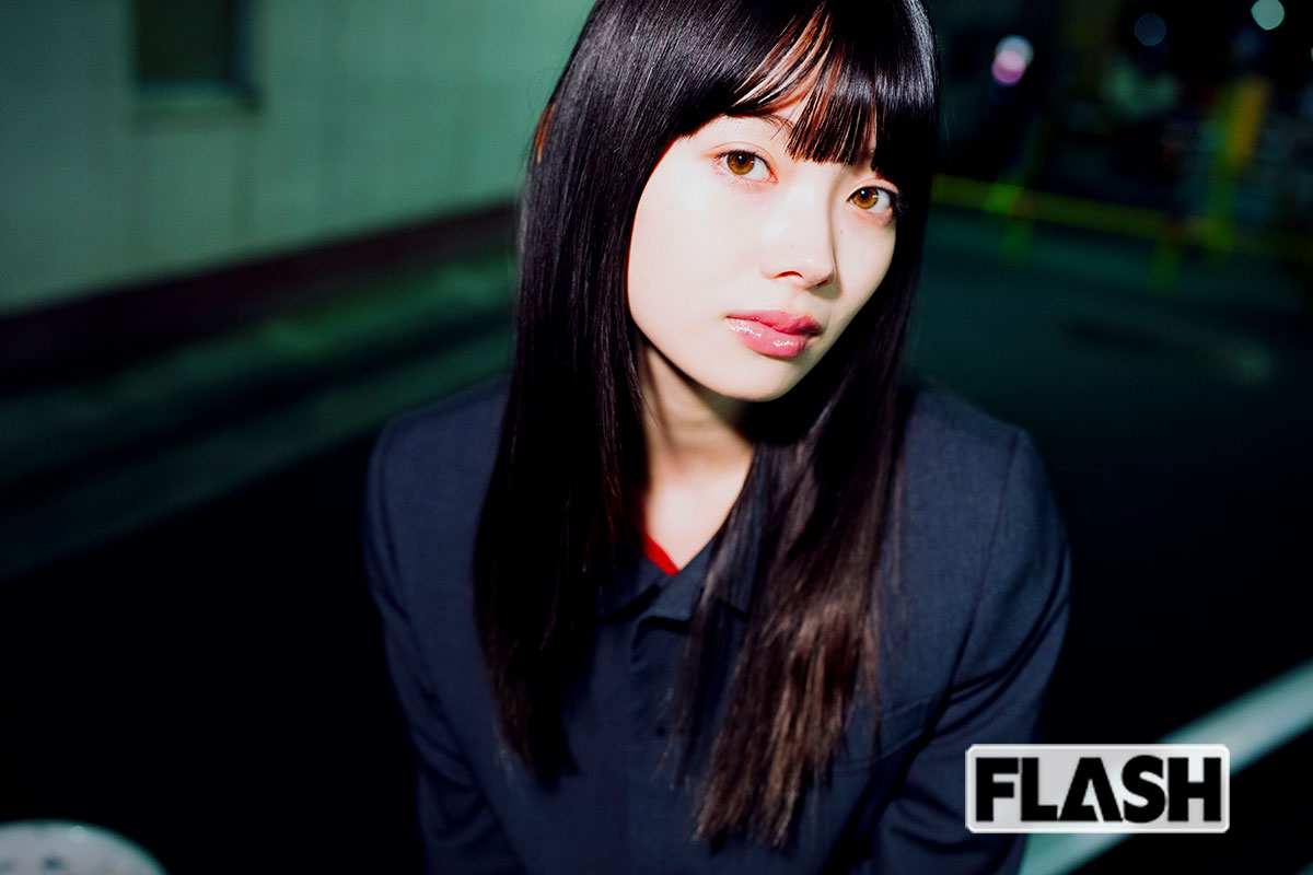 映画『夜勤事件』に主演する南琴奈（写真・木村哲夫）