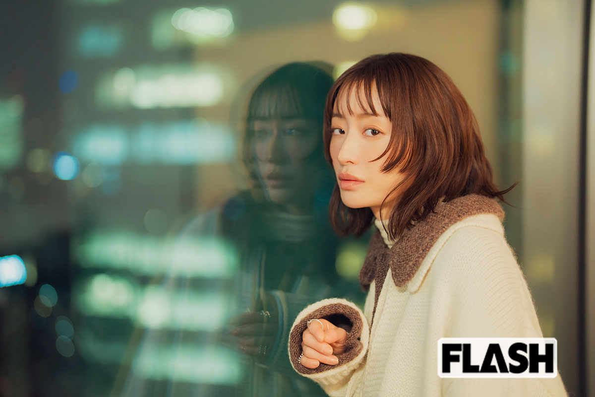 「40代は頑張りすぎず、幸せに頑張りたい」という松本まりか（写真・中村功）