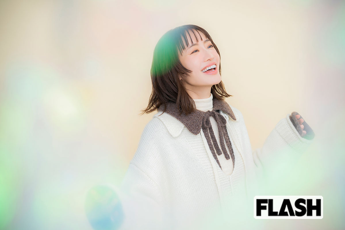 「40代は頑張りすぎず、幸せに頑張りたい」という松本まりか（写真・中村功）