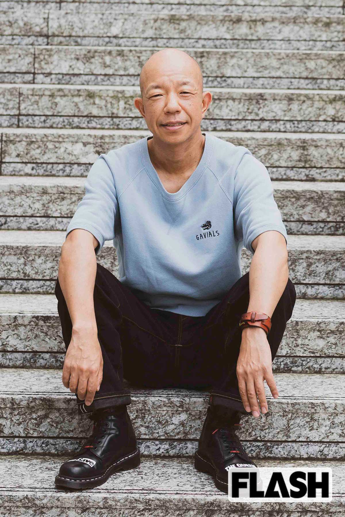 【起用したい「毒舌タレント」3位】小峠英二（写真・本誌写真部）／「好きなバイクや革ジャン、腕時計など趣味嗜好の話になると、本当に楽しそうに話してくる」「ジムに通ってウエイトトレーニングをやっていて、じつは細マッチョな体型」（テレビ局関係者）