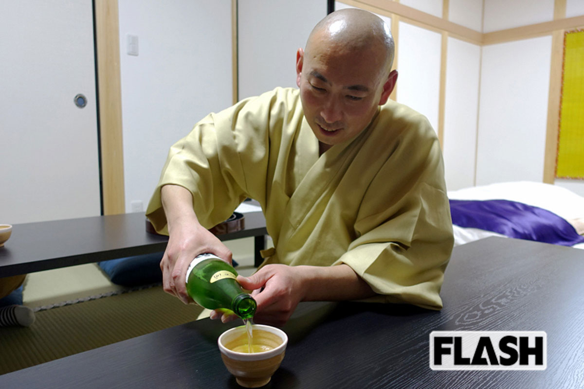 お坊さんと呑める「二尊院　宿坊えんとき」