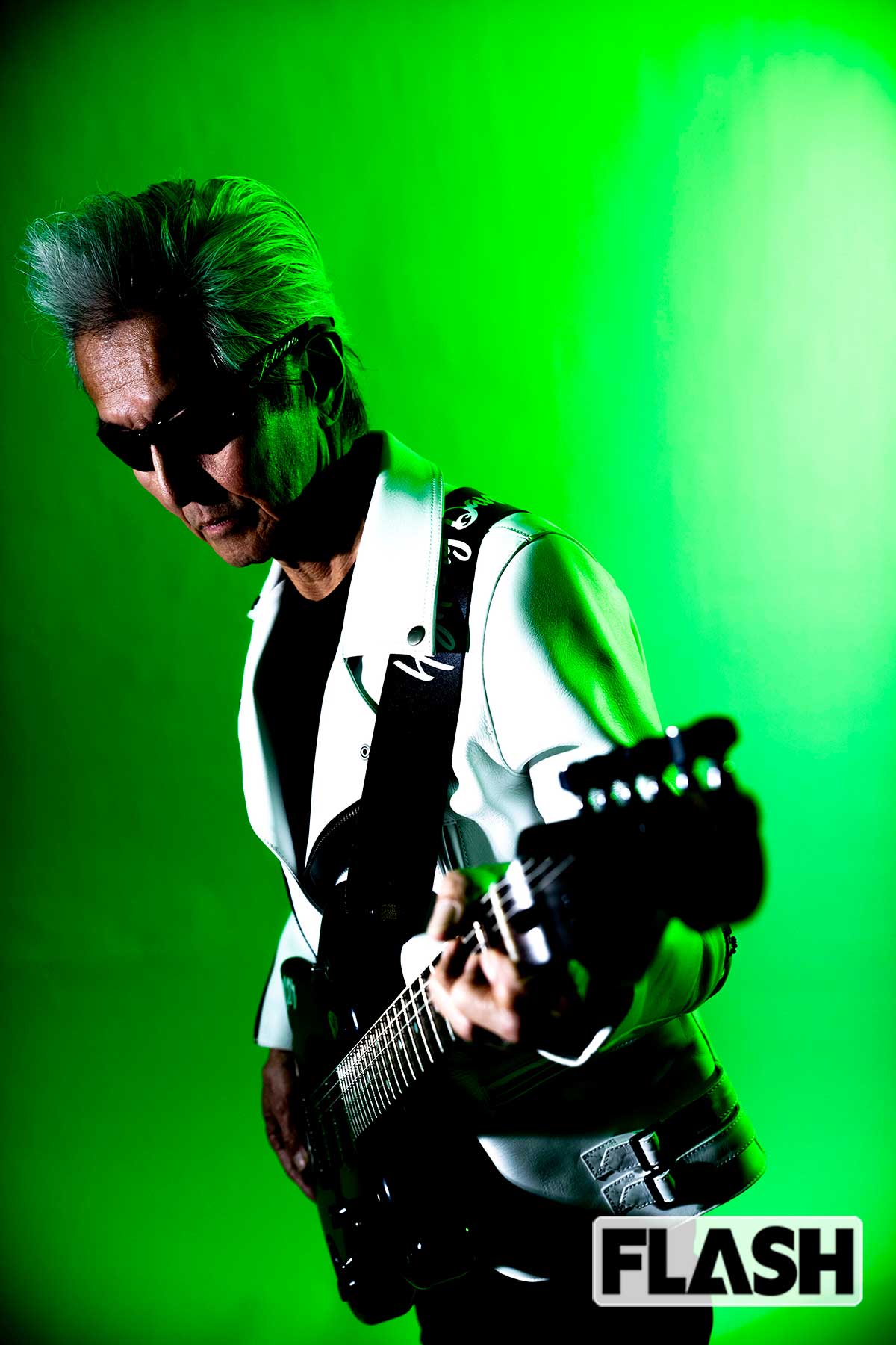 横浜銀蝿・Johnnyはベルウッド・レコードの社長を務めた（写真・木村哲夫）